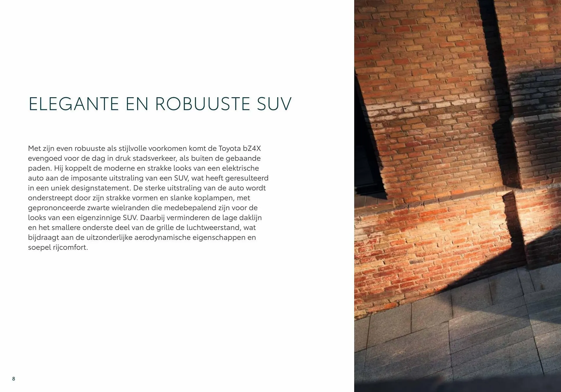 Toyota bZ4X folder van 8 januari tot 8 januari 2024 - Folder pagina 8