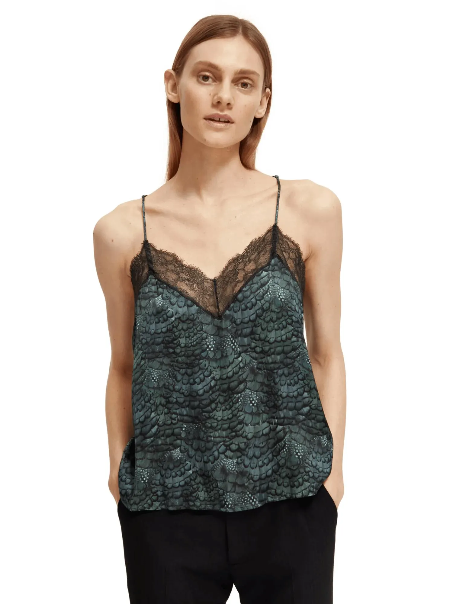 Camisole strap tank top