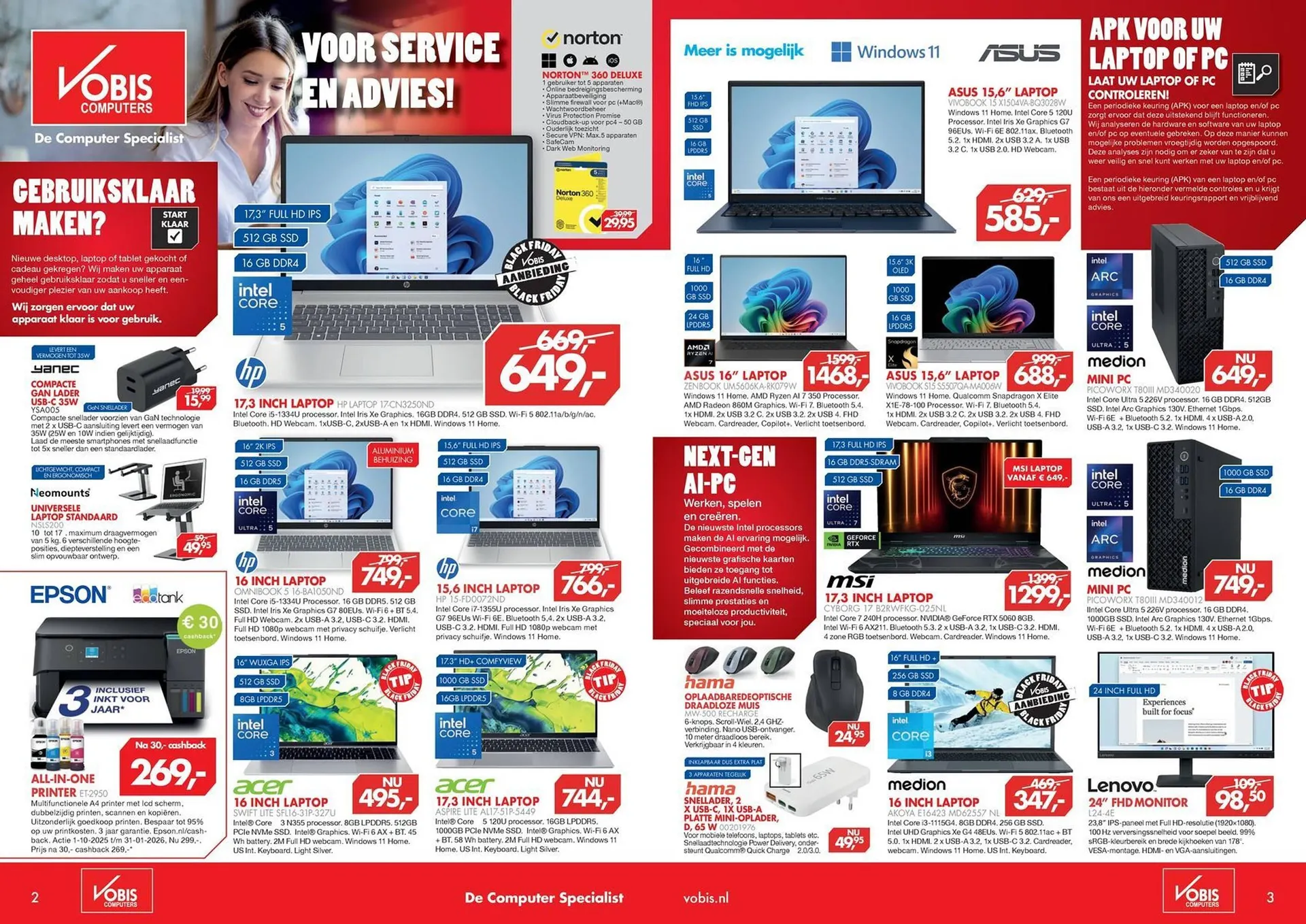 Vobis folder van 14 november tot 30 november 2025 - Folder pagina 2