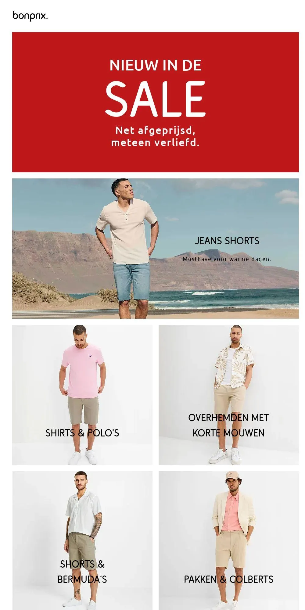 Bonprix Actuele folder van 7 juli tot 13 juli 2025 - Folder pagina 1