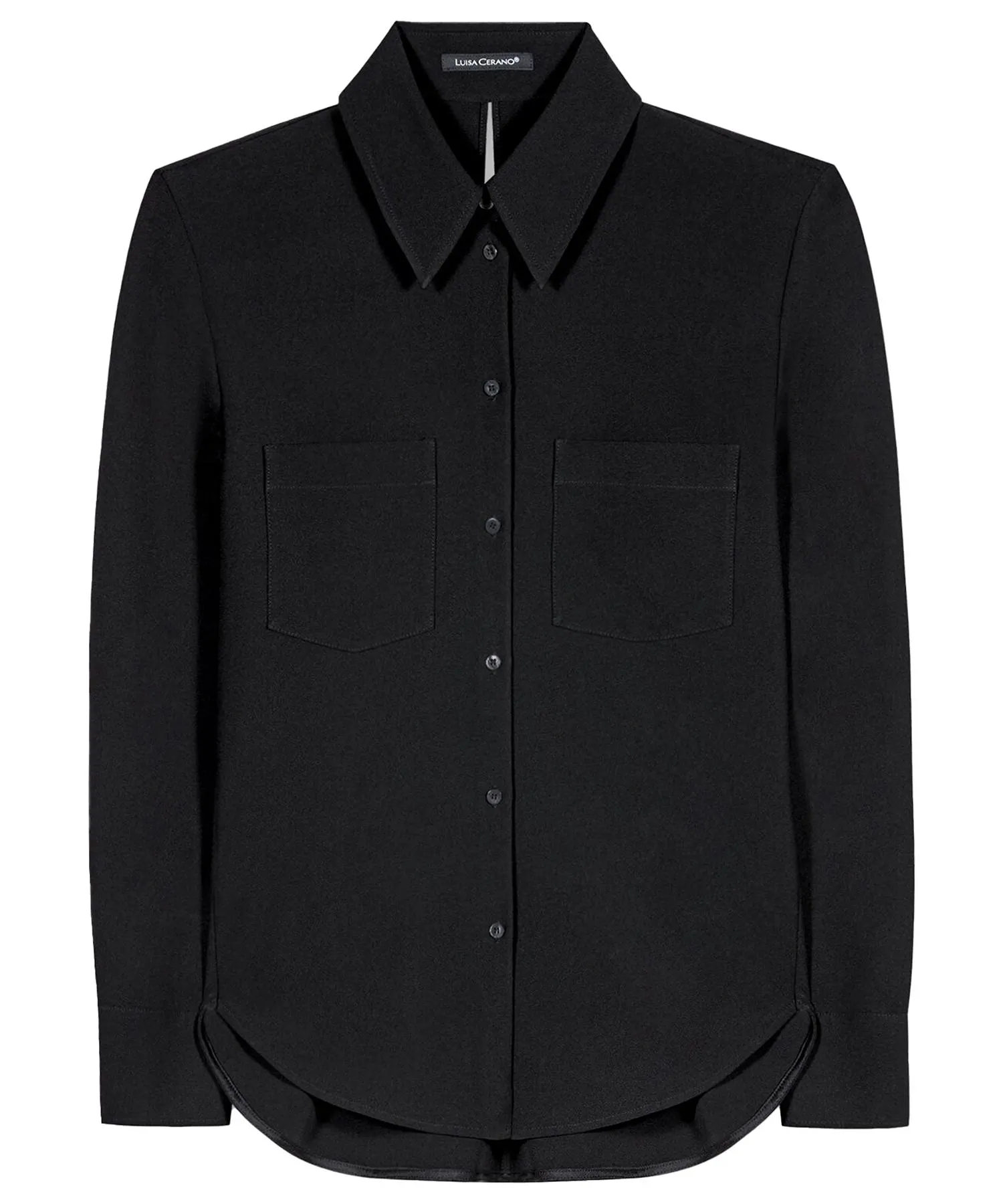 Luisa Cerano light crêpe blouse