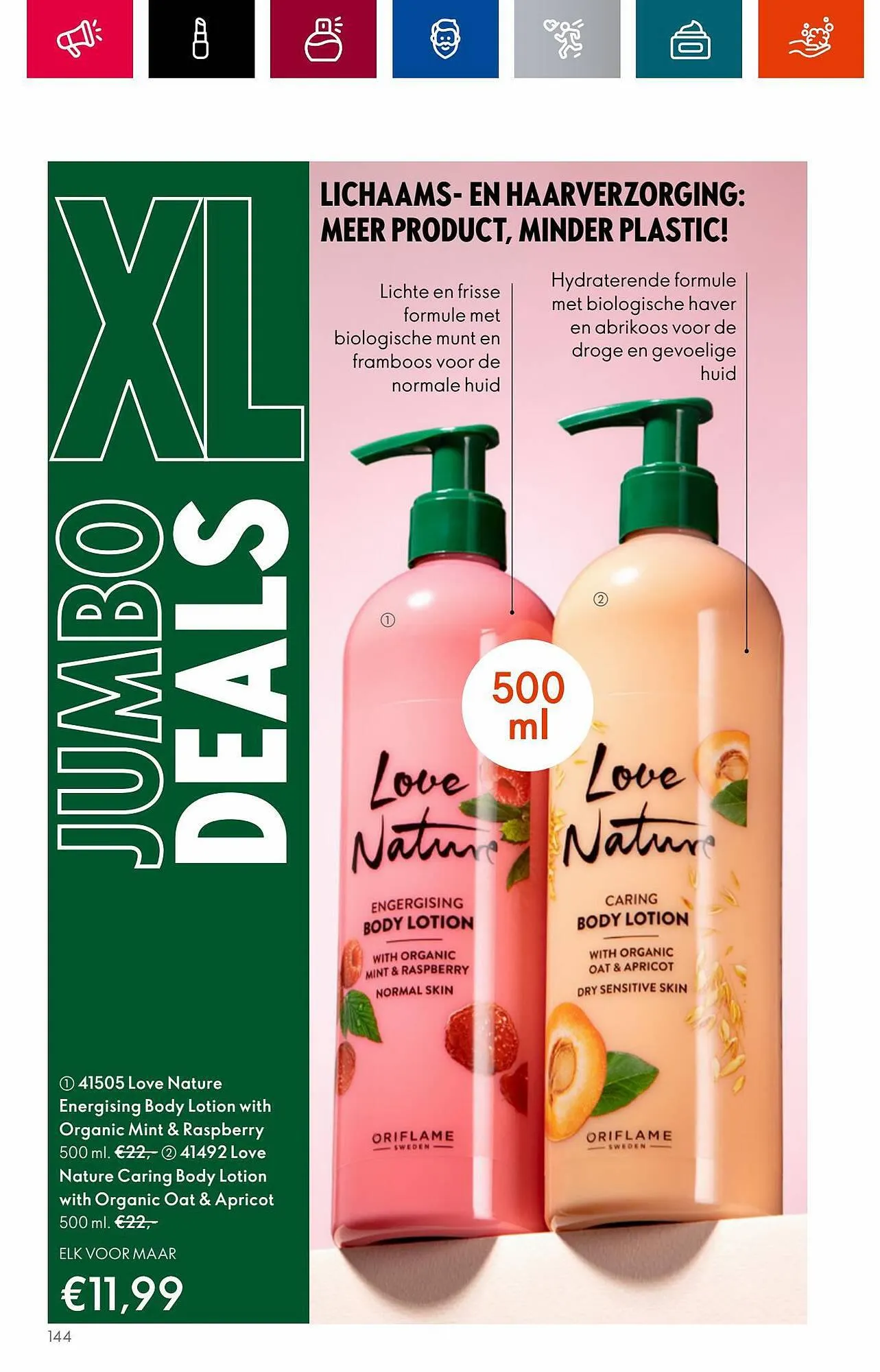 Oriflame folder van 18 juli tot 1 augustus 2023 - Folder pagina 144