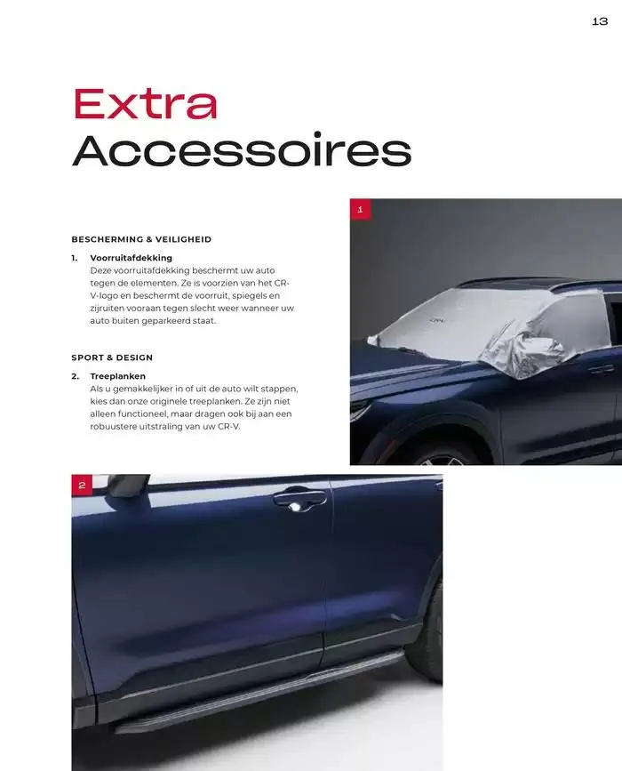 CR-V Accessories van 19 november tot 30 juni 2025 - Folder pagina 13