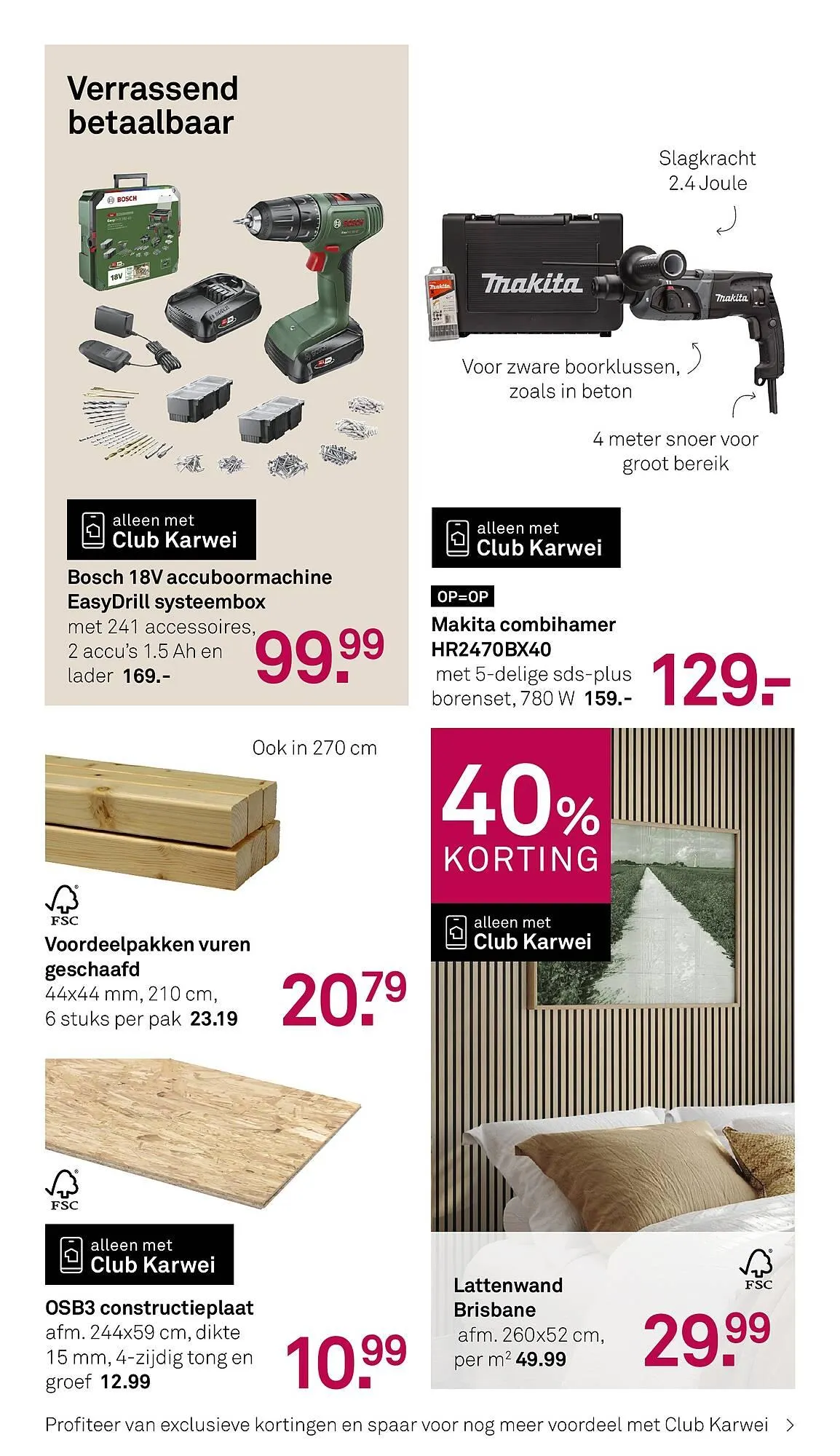 Karwei folder van 30 maart tot 12 april 2026 - Folder pagina 30