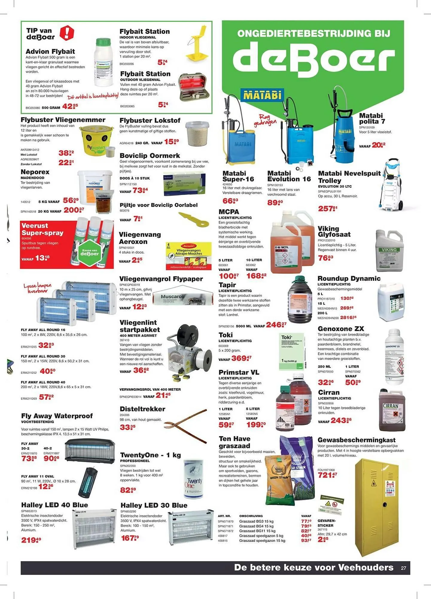 De Boer Drachten folder van 24 oktober tot 31 maart 2026 - Folder pagina 27