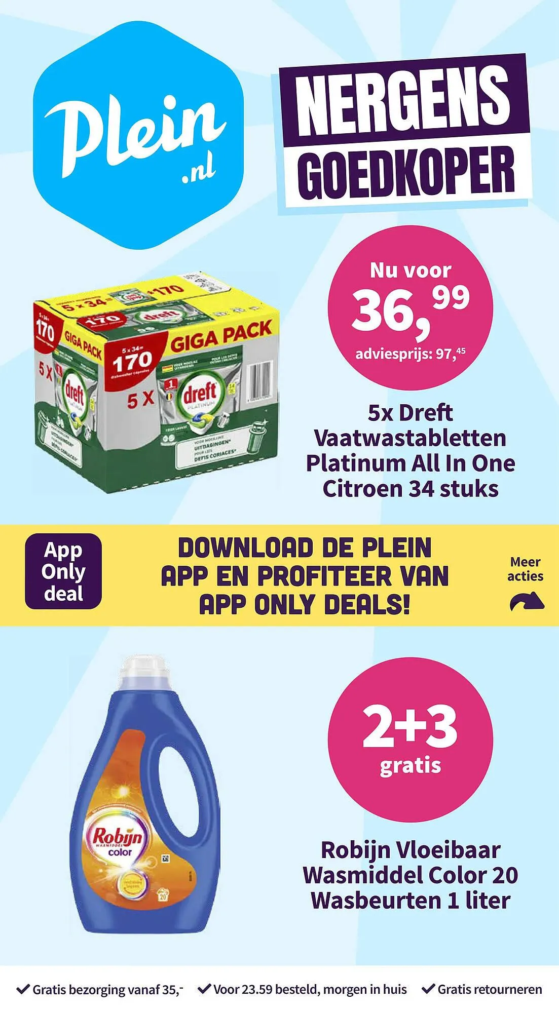 Plein.nl folder van 10 mei tot 14 mei 2026 - Folder pagina 1