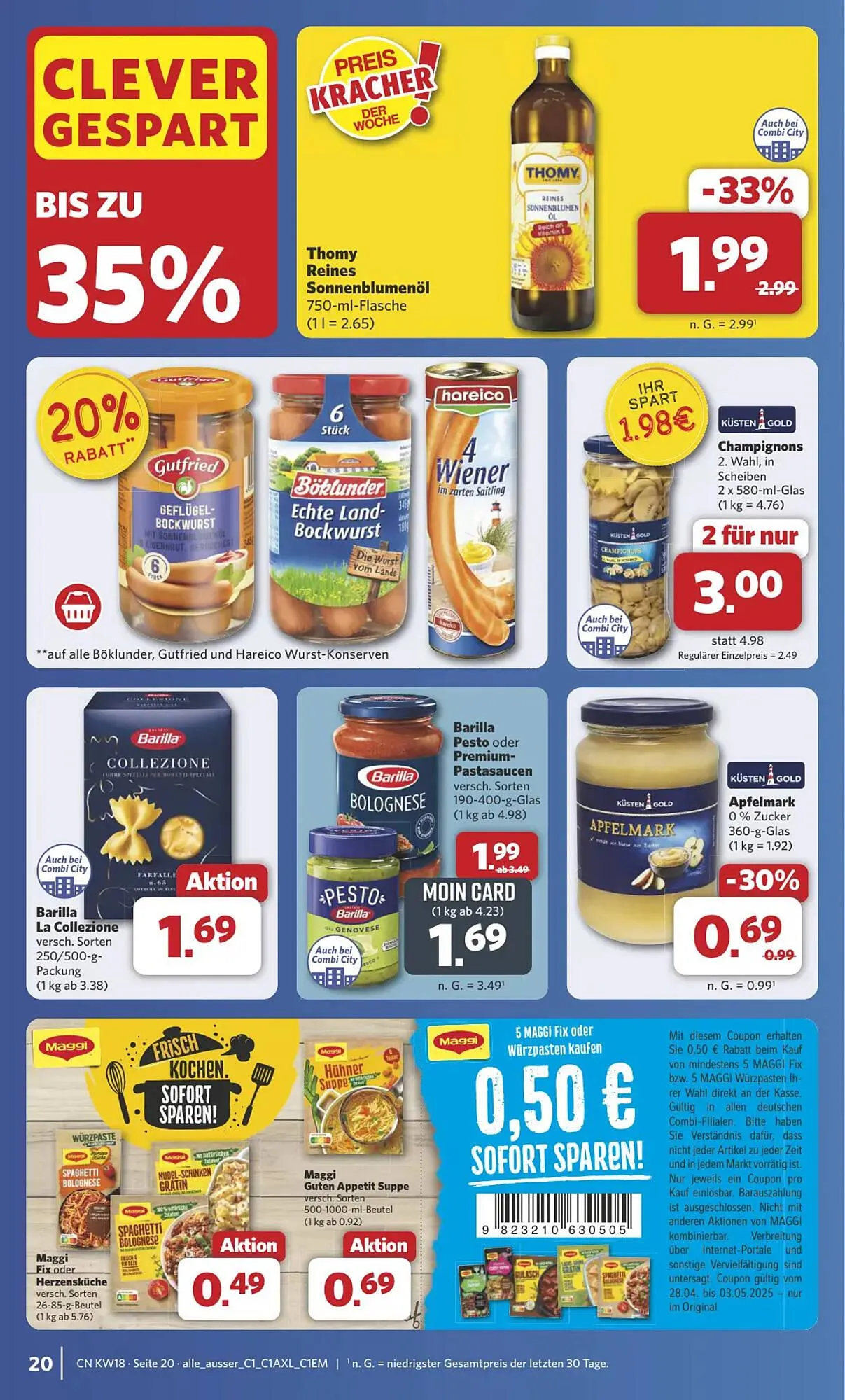 Combi Markt DE folder van 28 april tot 3 mei 2025 - Folder pagina 24