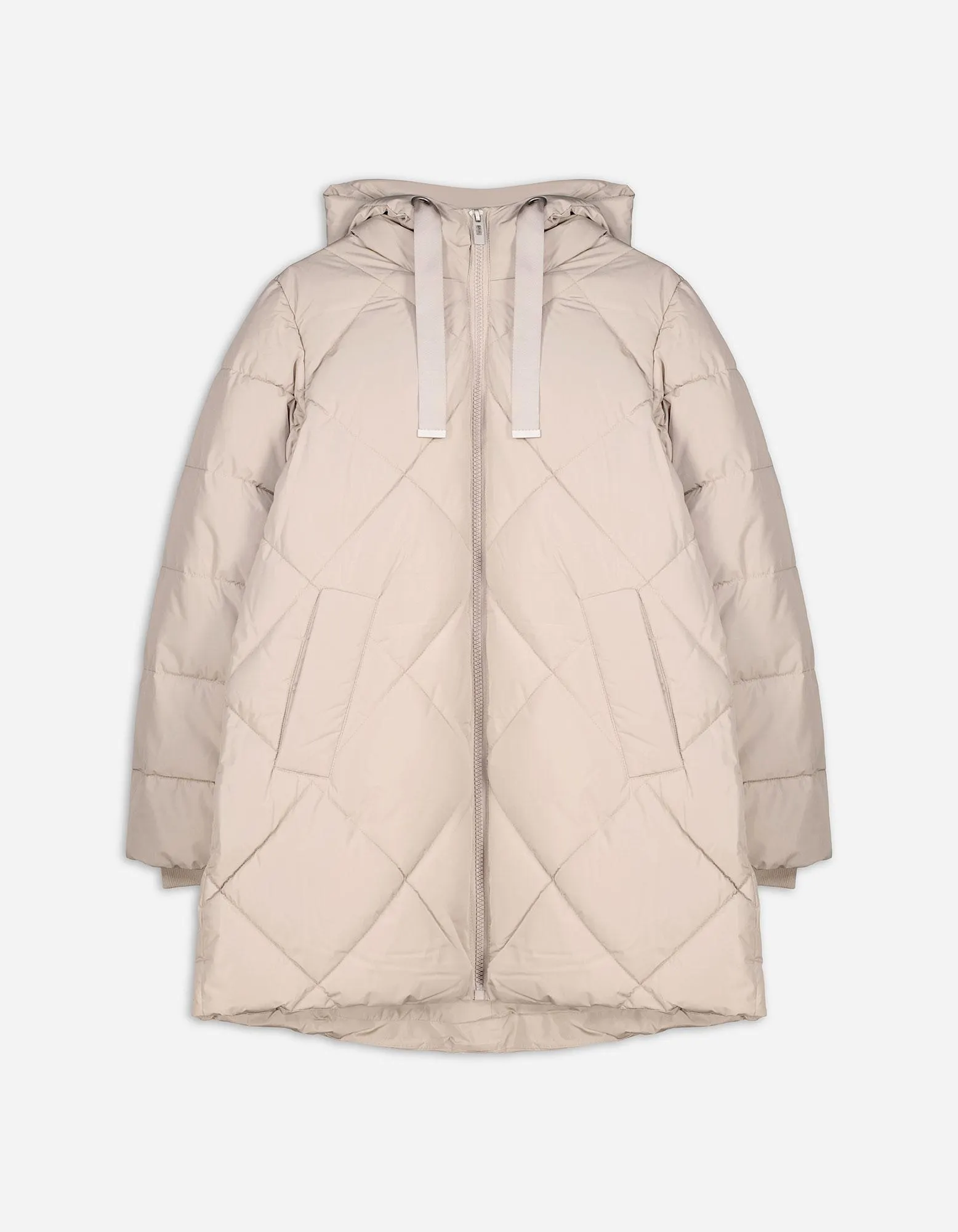 Gewatteerde jas - Waterafstotend - beige