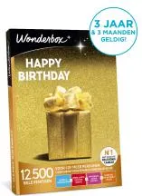 Wonderbox happy birthday