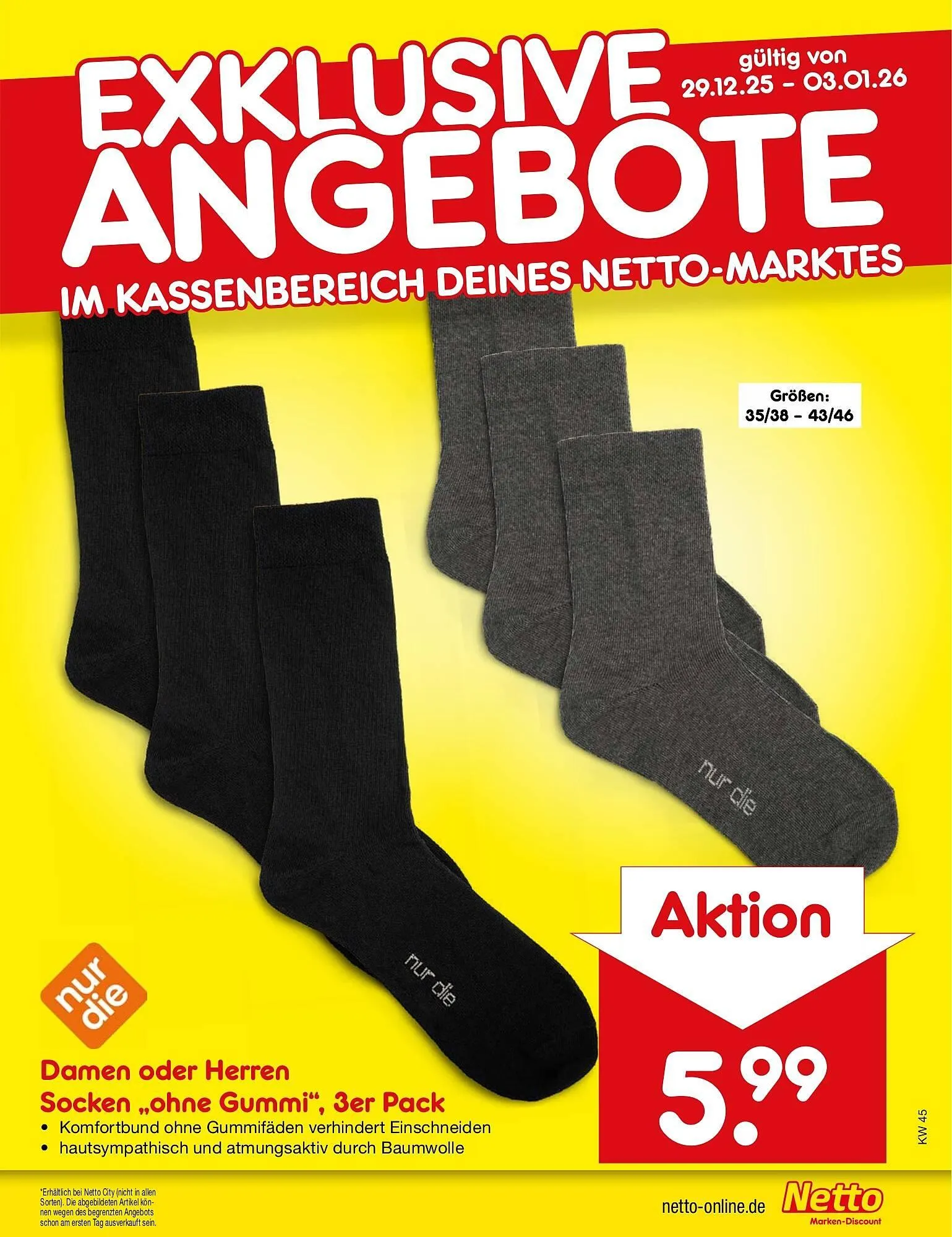 Netto Marken-Discount DE folder van 29 december tot 3 januari 2026 - Folder pagina 41