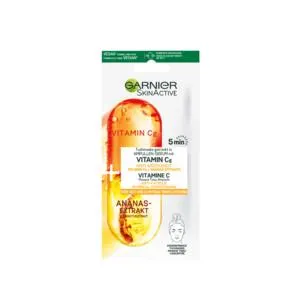 Garnier SkinActive Tissue Gezichtsmasker Ananas & Vitamine C