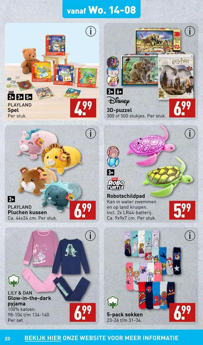 Nieuwe aanbiedingen om te ontdekken van 8 augustus tot 22 augustus 2024 - Folder pagina 23