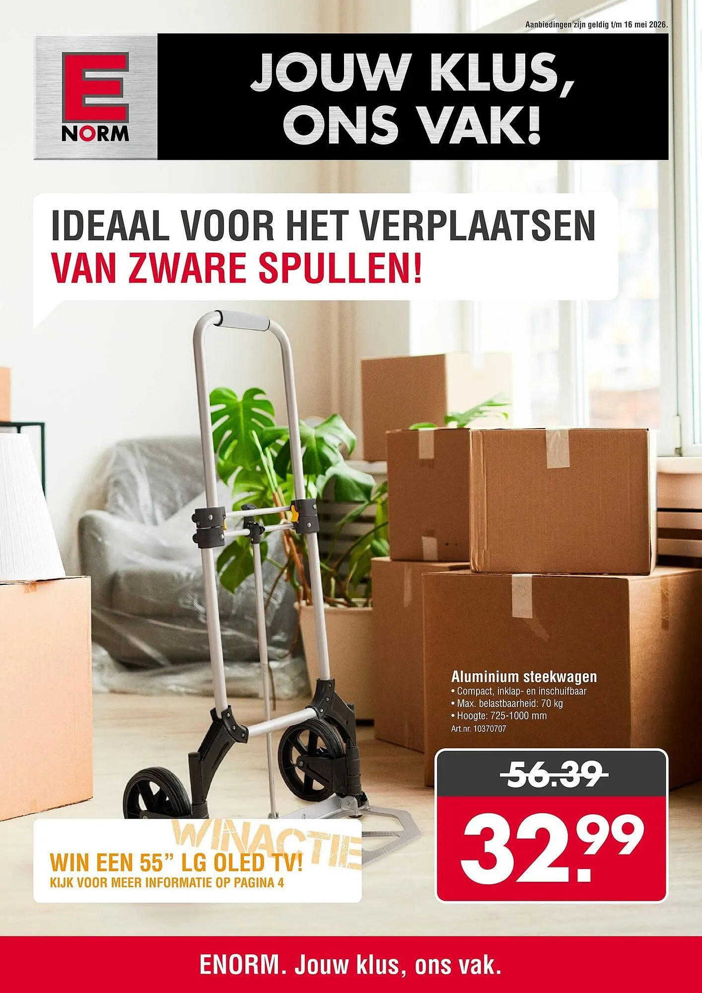 Enorm folder van 4 mei tot 16 mei 2026 - Folder pagina 1