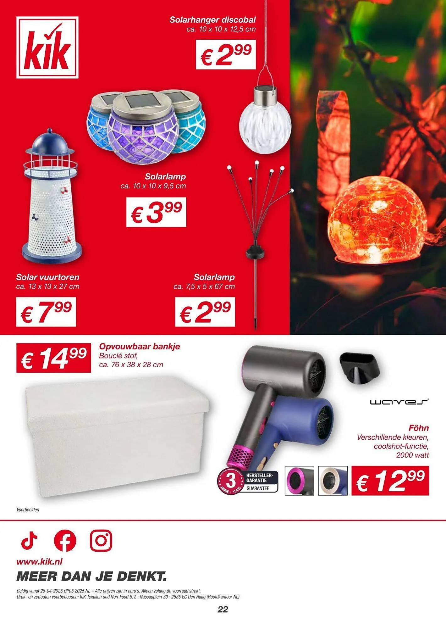 Kik folder van 24 april tot 29 april 2025 - Folder pagina 22