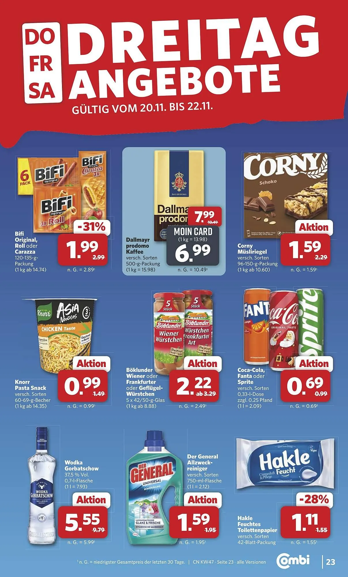 Combi Markt DE folder van 17 november tot 22 november 2025 - Folder pagina 25