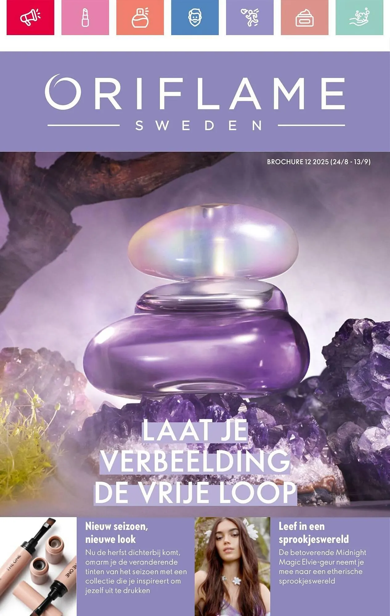 Oriflame folder van 24 augustus tot 13 september 2025 - Folder pagina 1