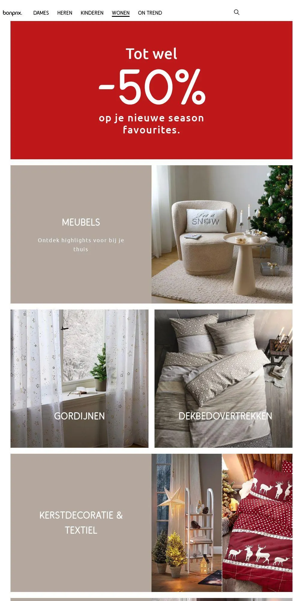 Bonprix Actuele folder van 22 december tot 28 december 2025 - Folder pagina 1