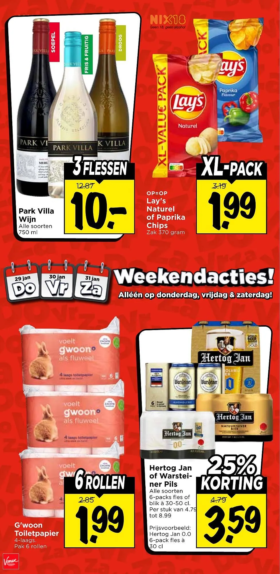 Vomar Voordeelmarkt folder van 25 januari tot 31 januari 2026 - Folder pagina 37