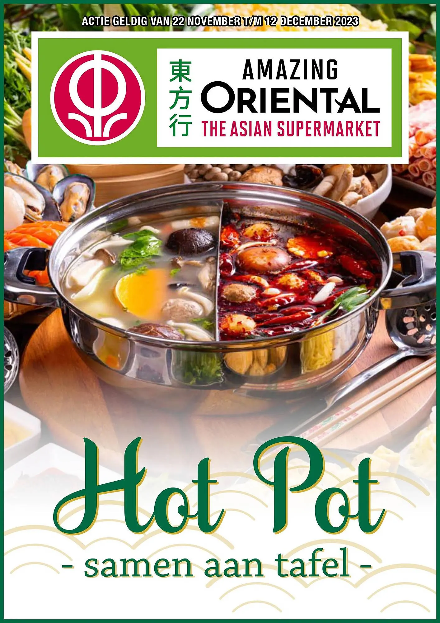 Amazing Oriëntal folder van 22 november tot 12 december 2023 - Folder pagina 1