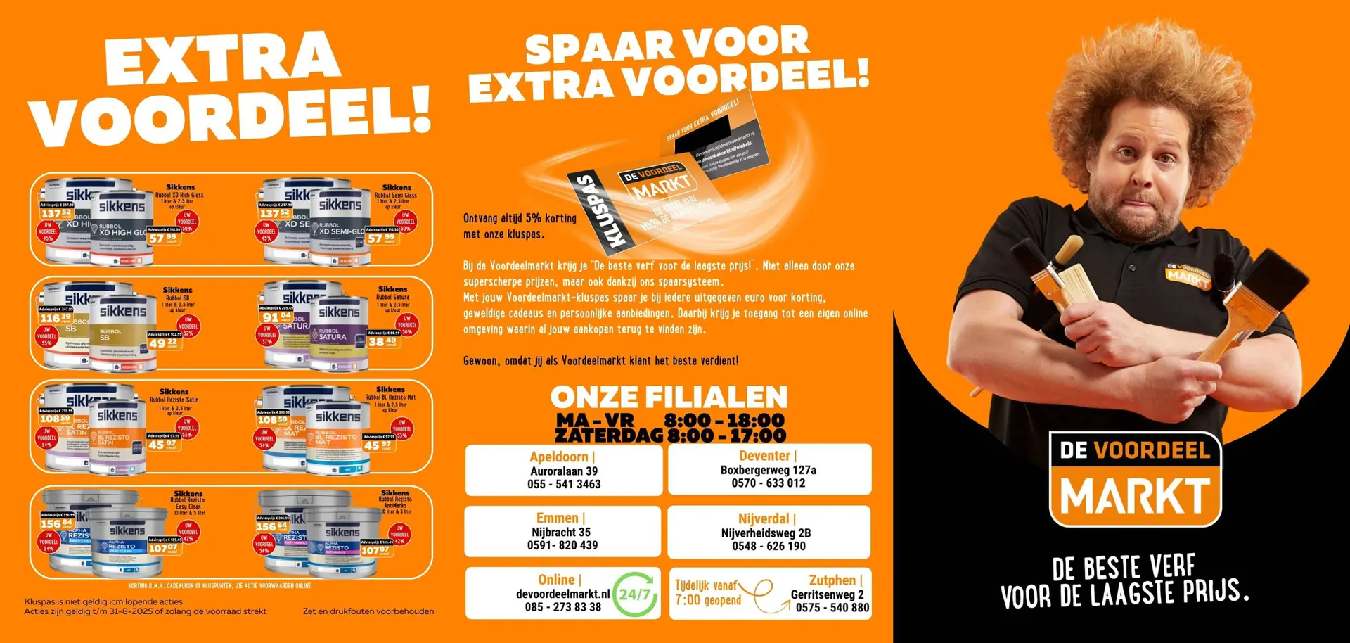De voordeelmarkt folder van 9 september tot 13 september 2025 - Folder pagina 1