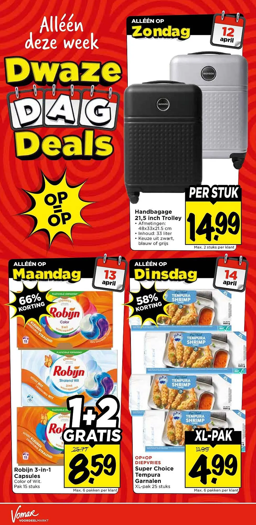 Vomar Voordeelmarkt folder van 12 april tot 18 april 2026 - Folder pagina 2