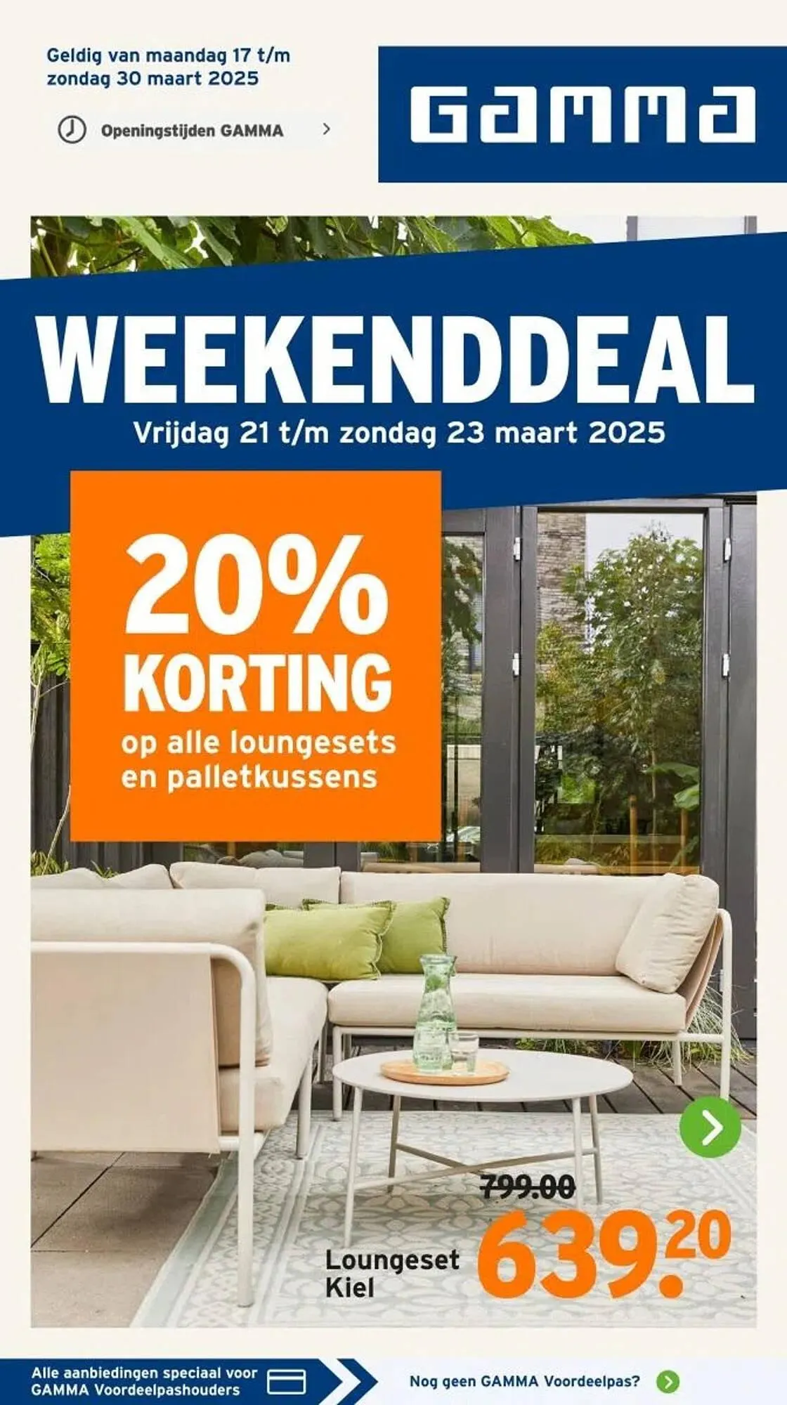 GAMMA folder van 21 maart tot 23 maart 2025 - Folder pagina 1