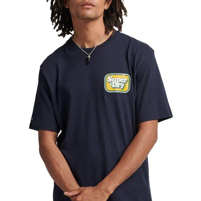 Superdry Cooper Retro 70s Graphic Shirt Heren