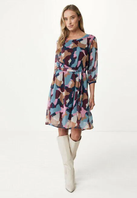 Jurk met print Multicolor