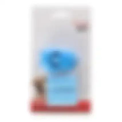 Poepzakhouder + 3st blauw/wit