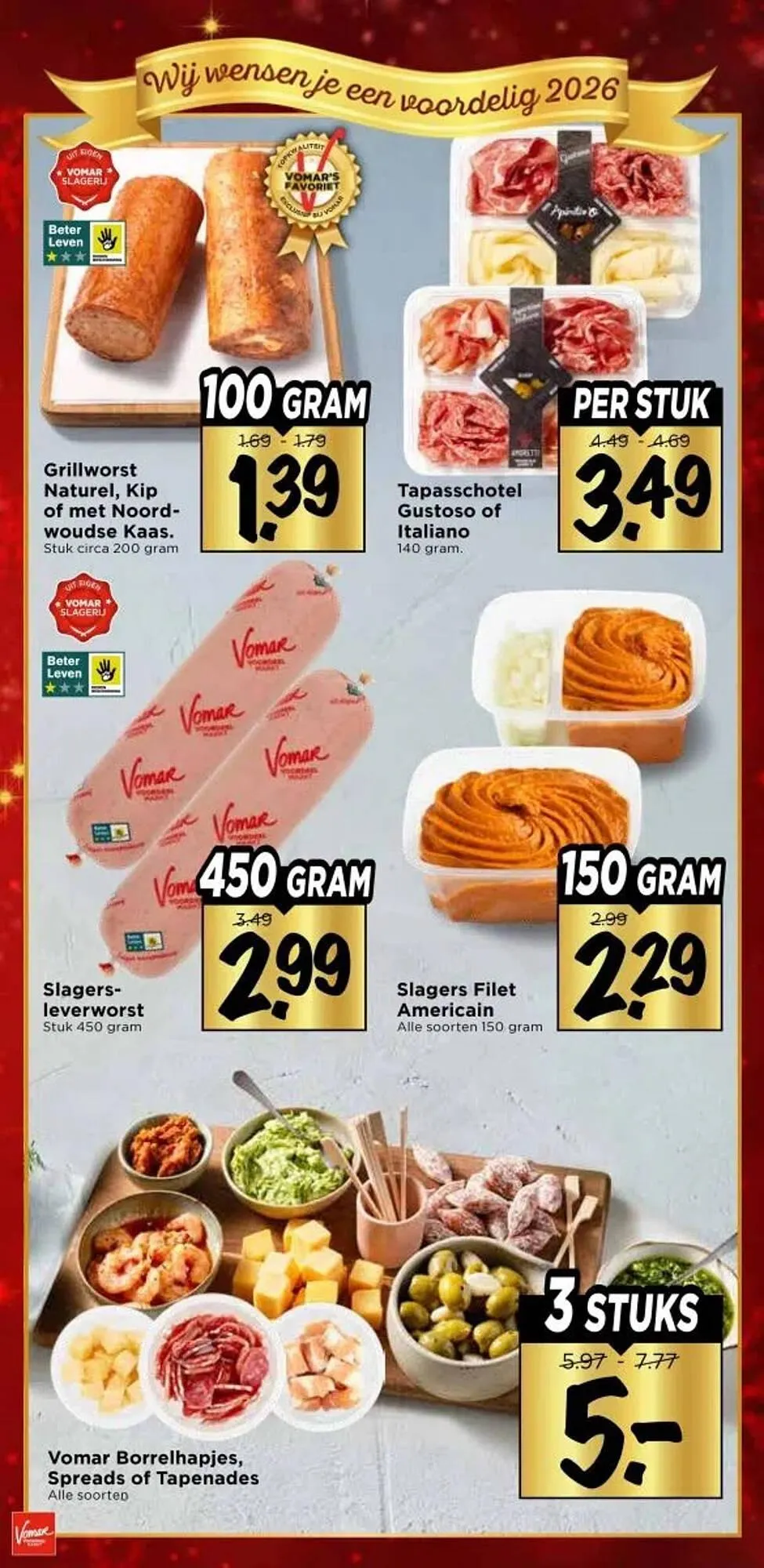 Vomar Voordeelmarkt folder van 1 januari tot 3 januari 2026 - Folder pagina 38