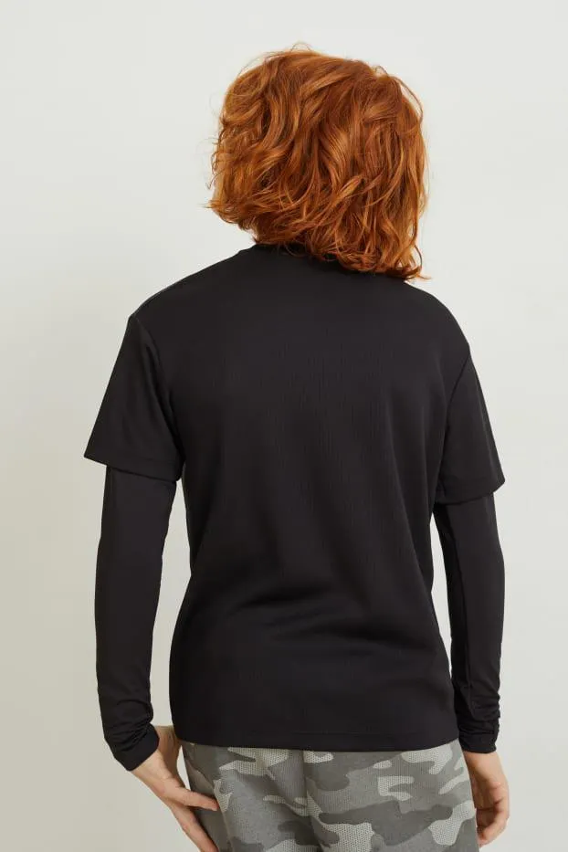 Longsleeve - 2-in-1-look