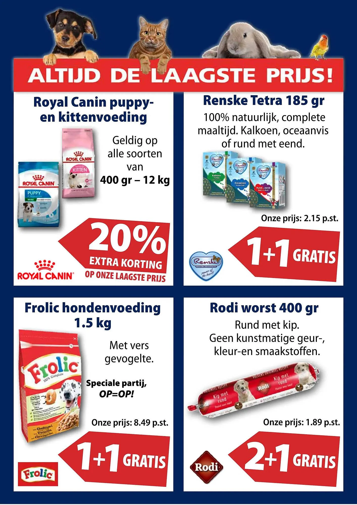 Huisdier Voordeelshop folder van 23 april tot 20 mei 2025 - Folder pagina 4