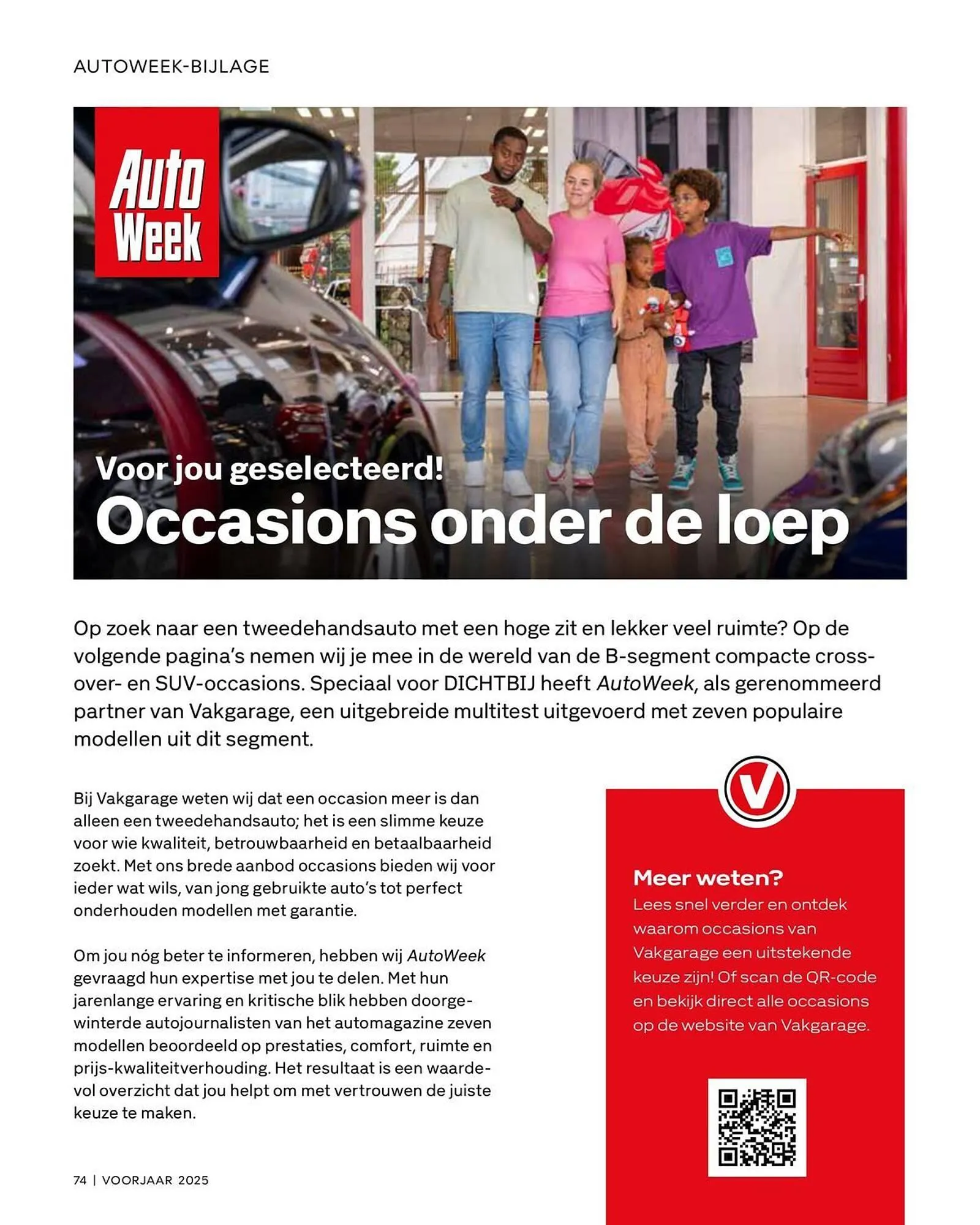 Vakgarage folder van 28 maart tot 30 april 2025 - Folder pagina 74