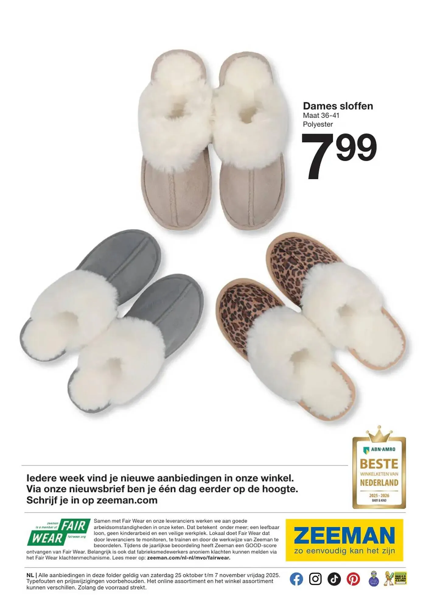 Zeeman folder van 25 oktober tot 7 november 2025 - Folder pagina 24