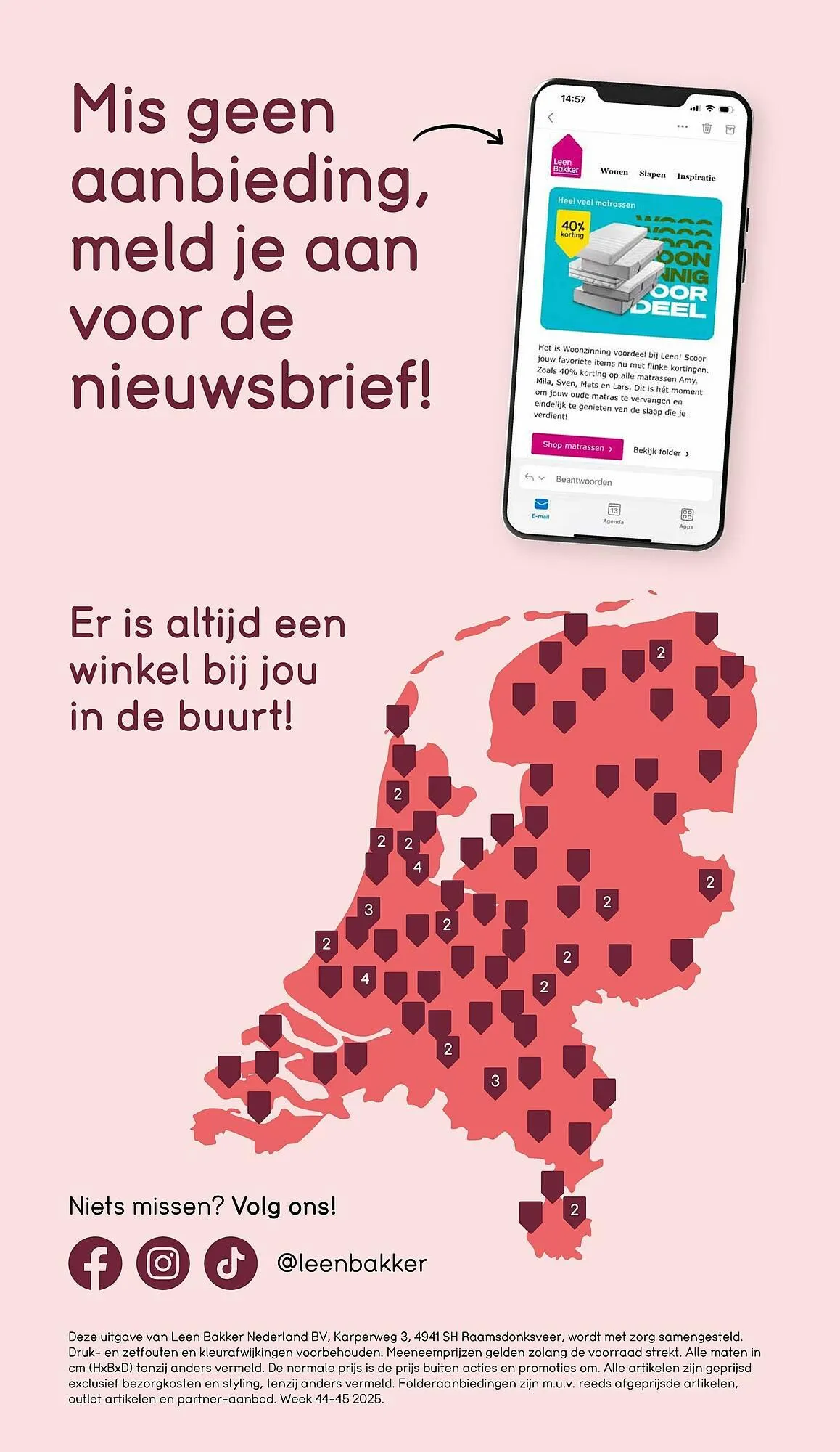 Leen Bakker folder van 27 oktober tot 9 november 2025 - Folder pagina 20