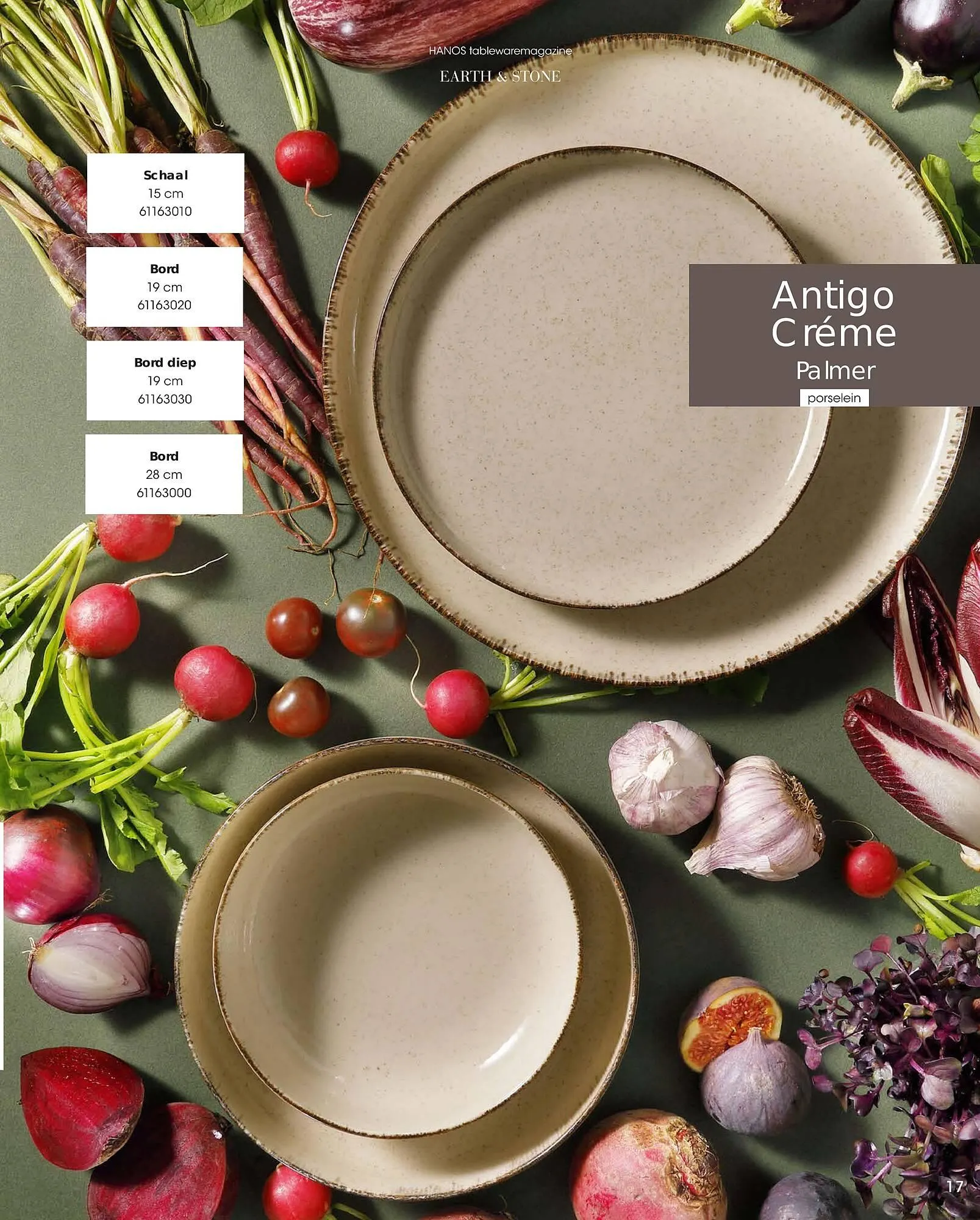 HANOS Tableware Magazine 2023-2024 van 1 januari tot 30 april 2024 - Folder pagina 17