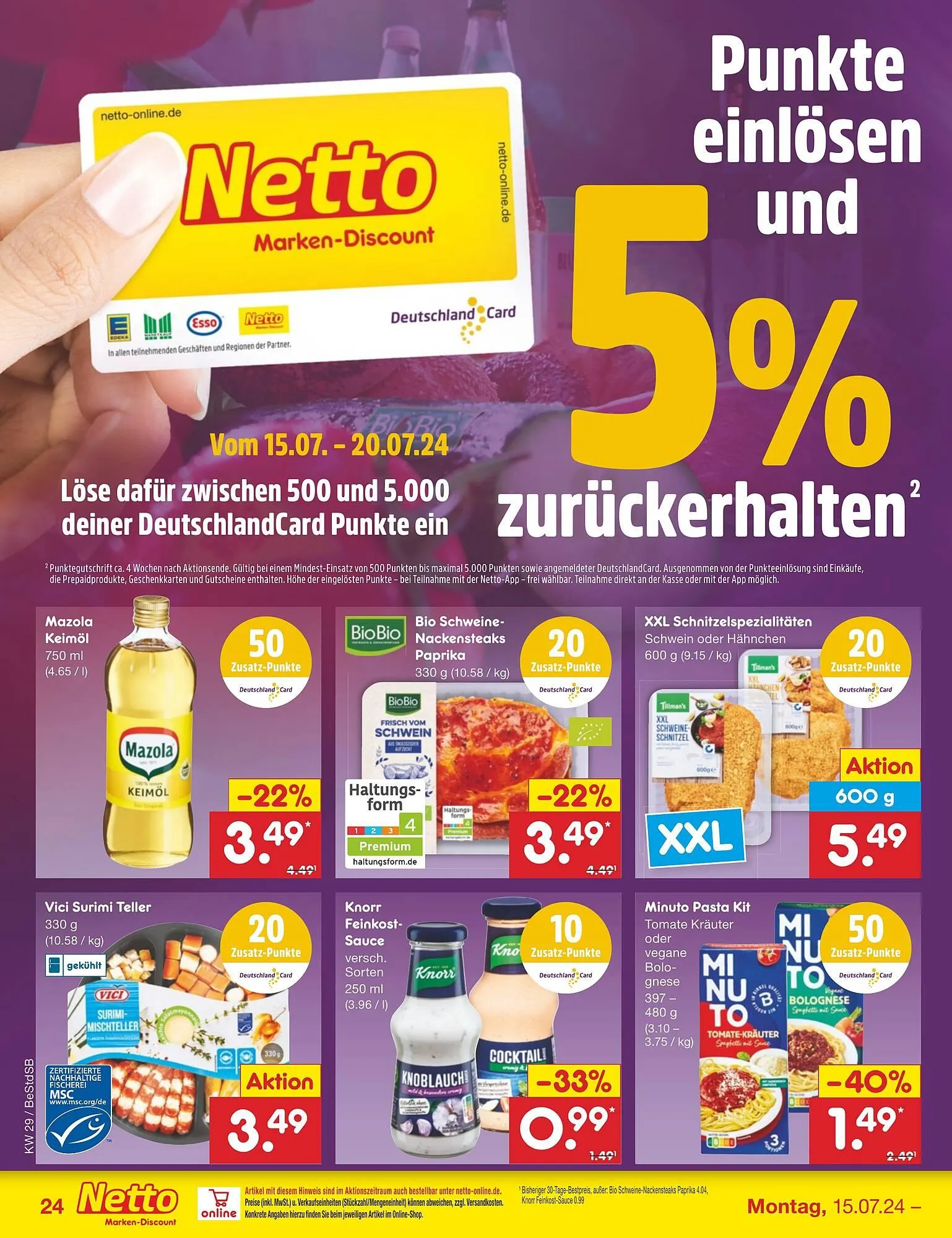 Netto Marken-Discount DE folder van 15 juli tot 20 juli 2024 - Folder pagina 26