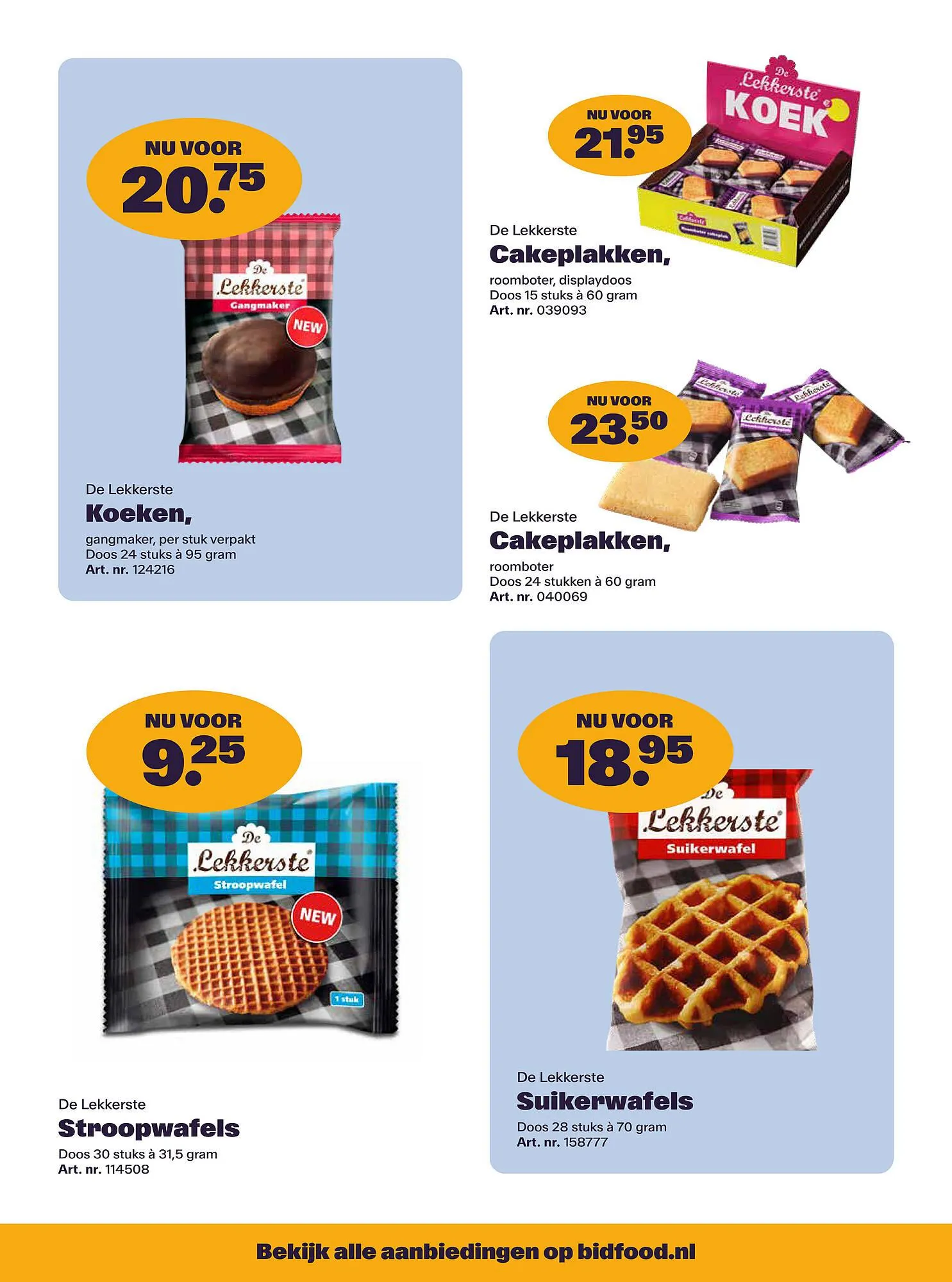 Bidfood folder van 10 oktober tot 23 oktober 2025 - Folder pagina 13