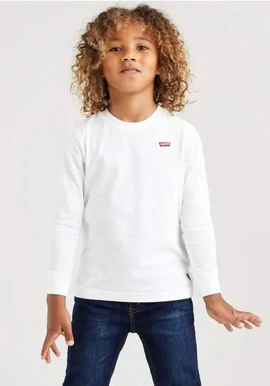 Levi's Kidswear Shirt met lange mouwen LVB LS GRAPHIC TEE SHIRT