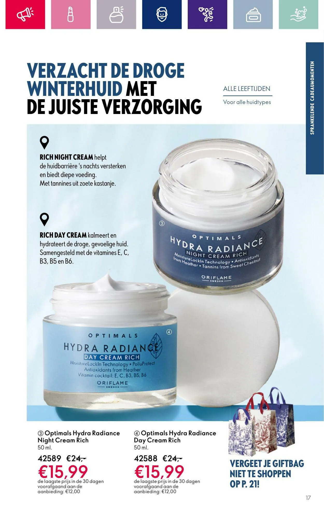 Oriflame Actuele folder van 29 november tot 19 december 2023 - Folder pagina 17