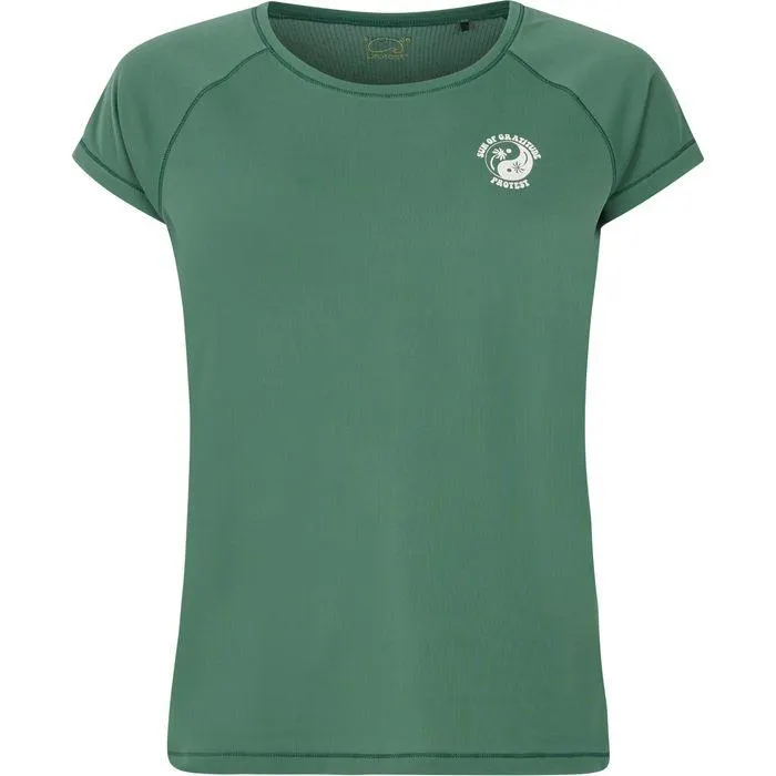 Gia Surf shirt dames veggie green