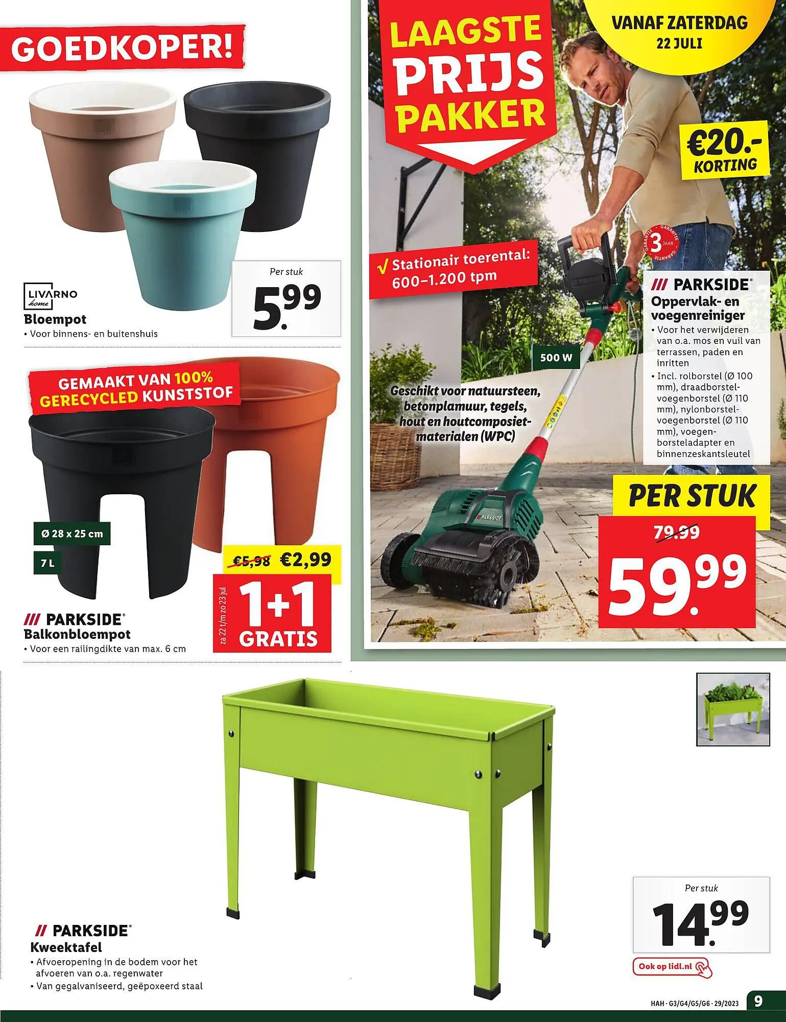 Lidl Shop Folder van 14 juli tot 21 juli 2023 - Folder pagina 9