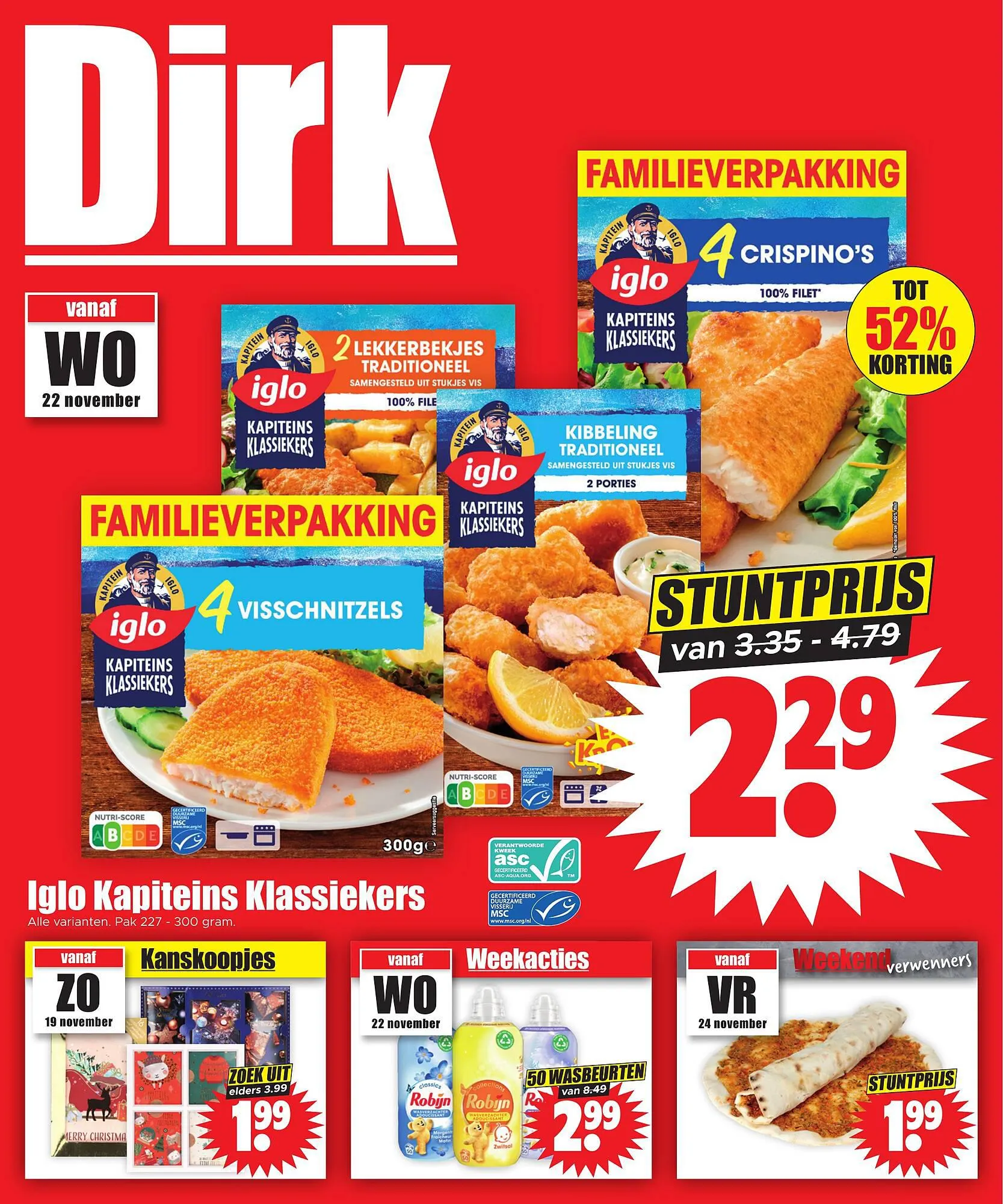 Dirk folder week 47 van 22 november tot 28 november 2023 - Folder pagina 1