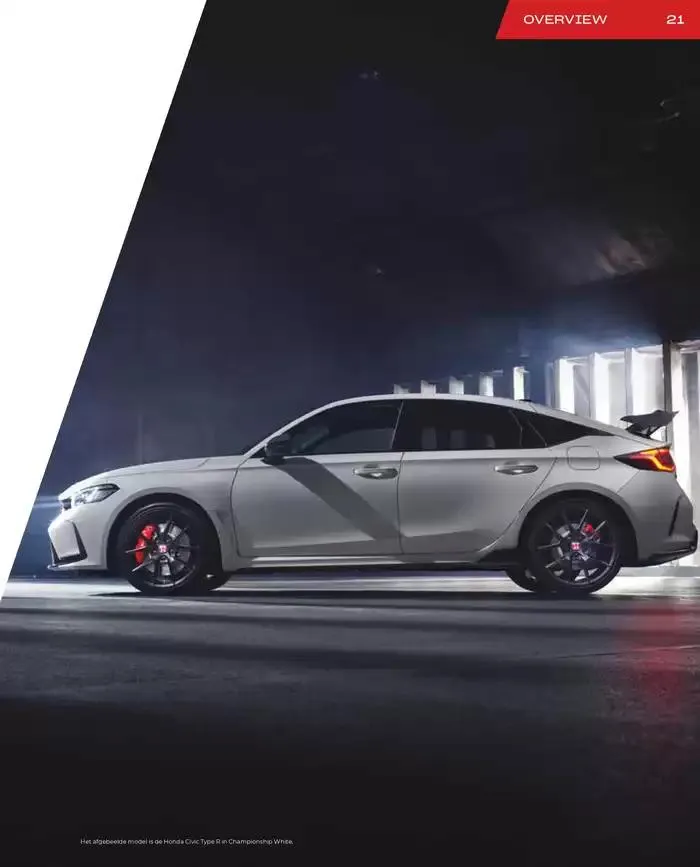 Civic Type R Accessories van 19 november tot 30 juni 2025 - Folder pagina 21