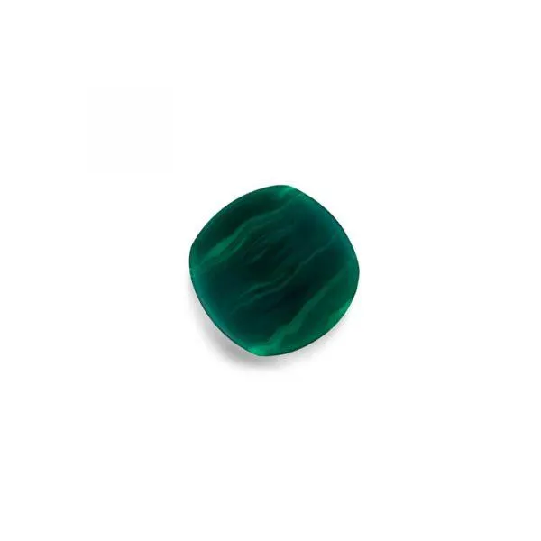 Quadrati (13mm) insignia "Malachite" (glass composite)