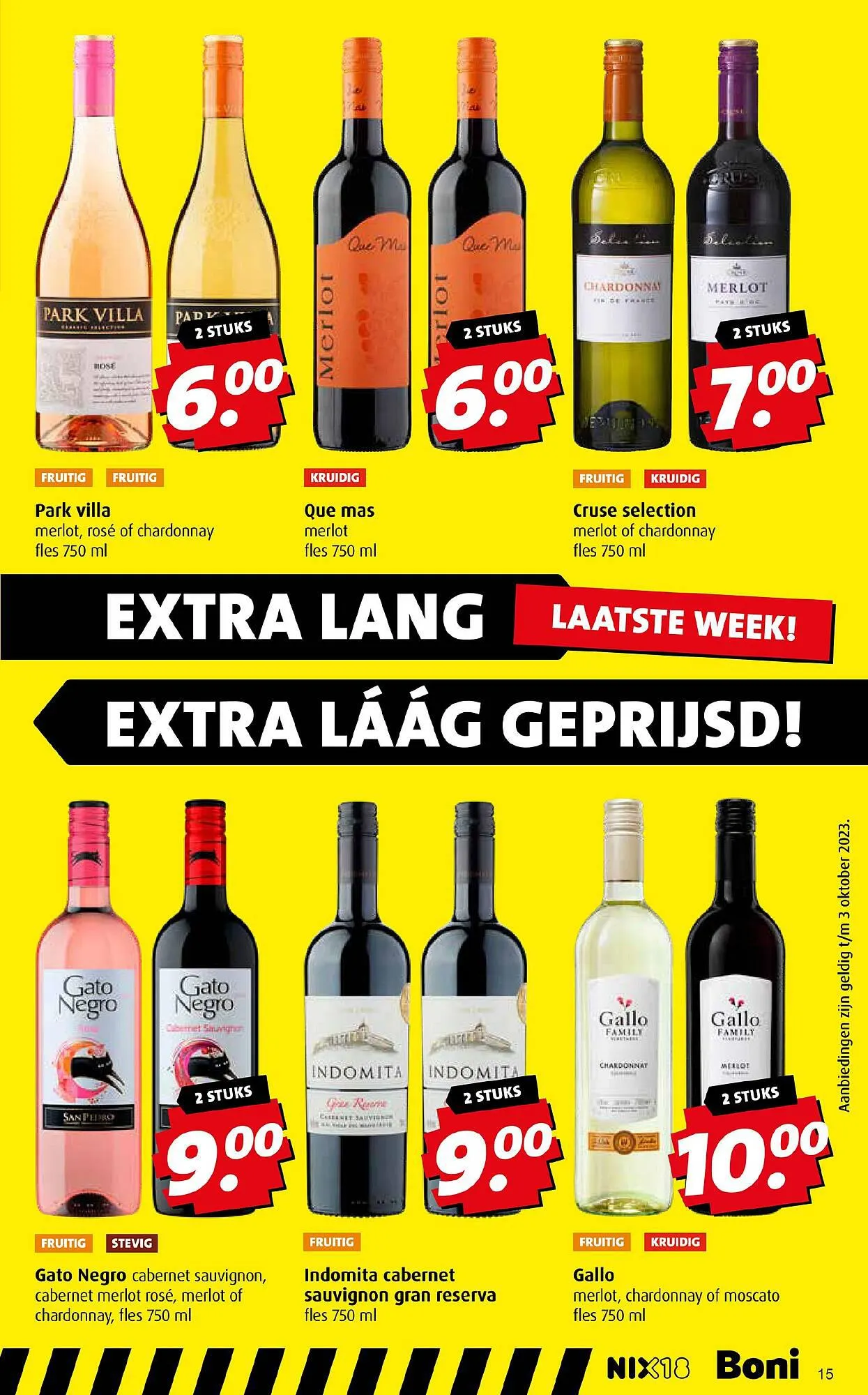 Boni folder van 27 september tot 3 oktober 2023 - Folder pagina 15