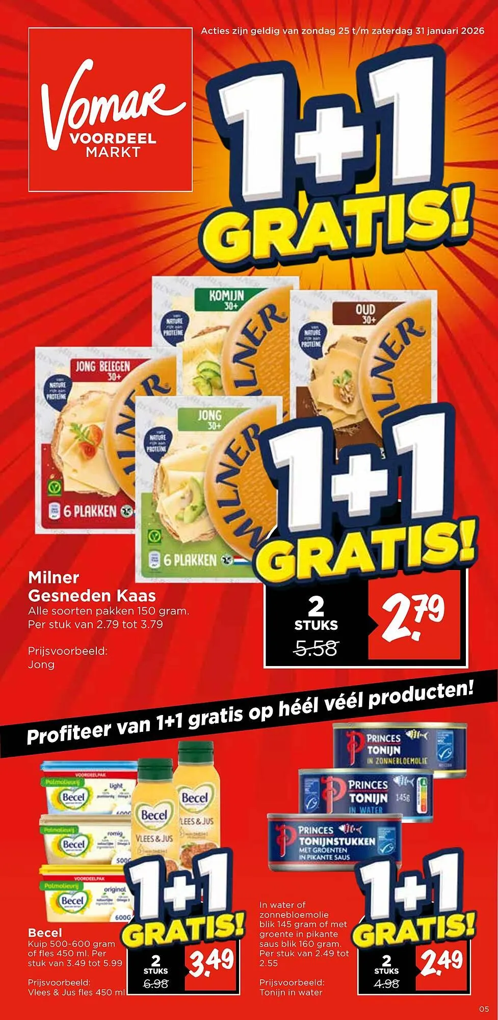 Vomar Voordeelmarkt folder - 1