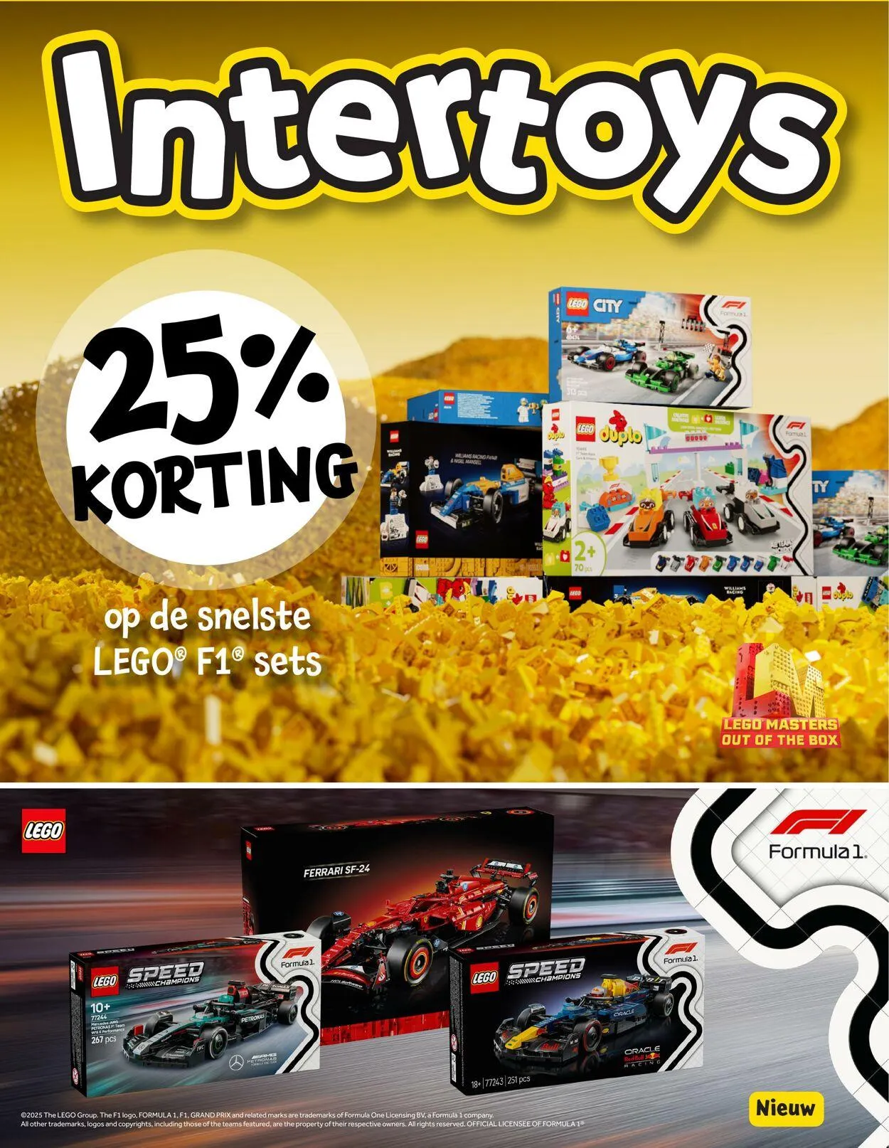 Intertoys van 3 maart tot 3 april 2025 - Folder pagina 1