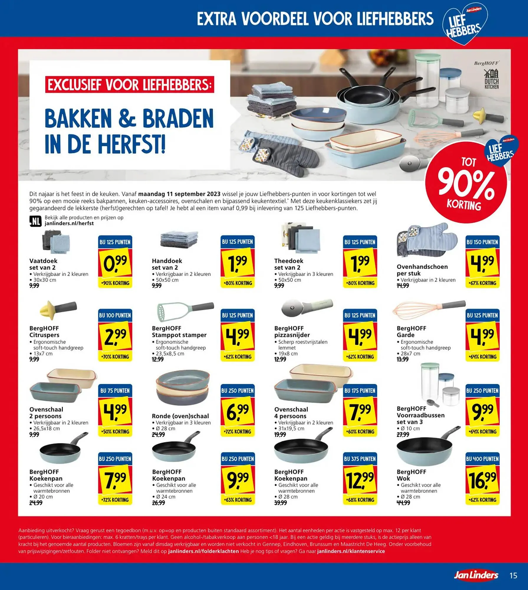 Jan Linders folder van 18 september tot 24 september 2023 - Folder pagina 15