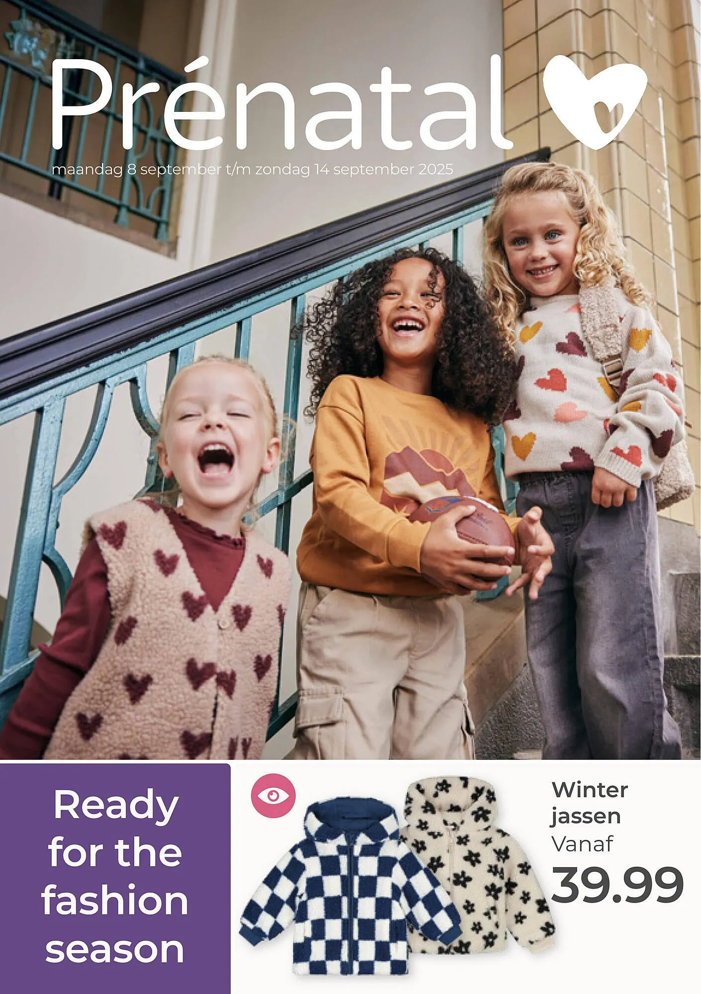 Prenatal folder van 8 september tot 14 september 2025 - Folder pagina 1